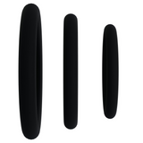 Penisring-Set Silikon 3er-Pack Schwarz 3,8 x Ø 3,8 cm
