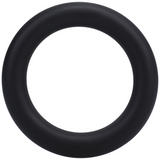 Penisring Silikon-Dichtung groß Schwarz 5,8 cm