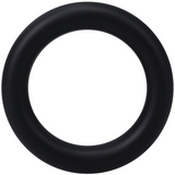 Penisring Silikon-Dichtung mittel Schwarz 5,8 cm