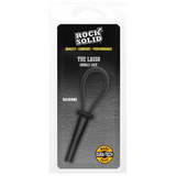 Penisschlaufe Lasso mit Doppelverschluss Schwarz 3,6 cm