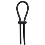 Penisschlaufe Lasso mit Doppelverschluss Schwarz 3,6 cm