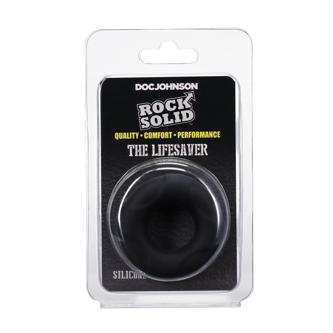Penisring Lifesaver Schwarz 5,1 x Ø 5,1 cm