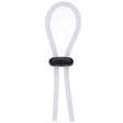 Penisschlaufe Lasso mit Doppelverschluss Durchsichtig 3 cm