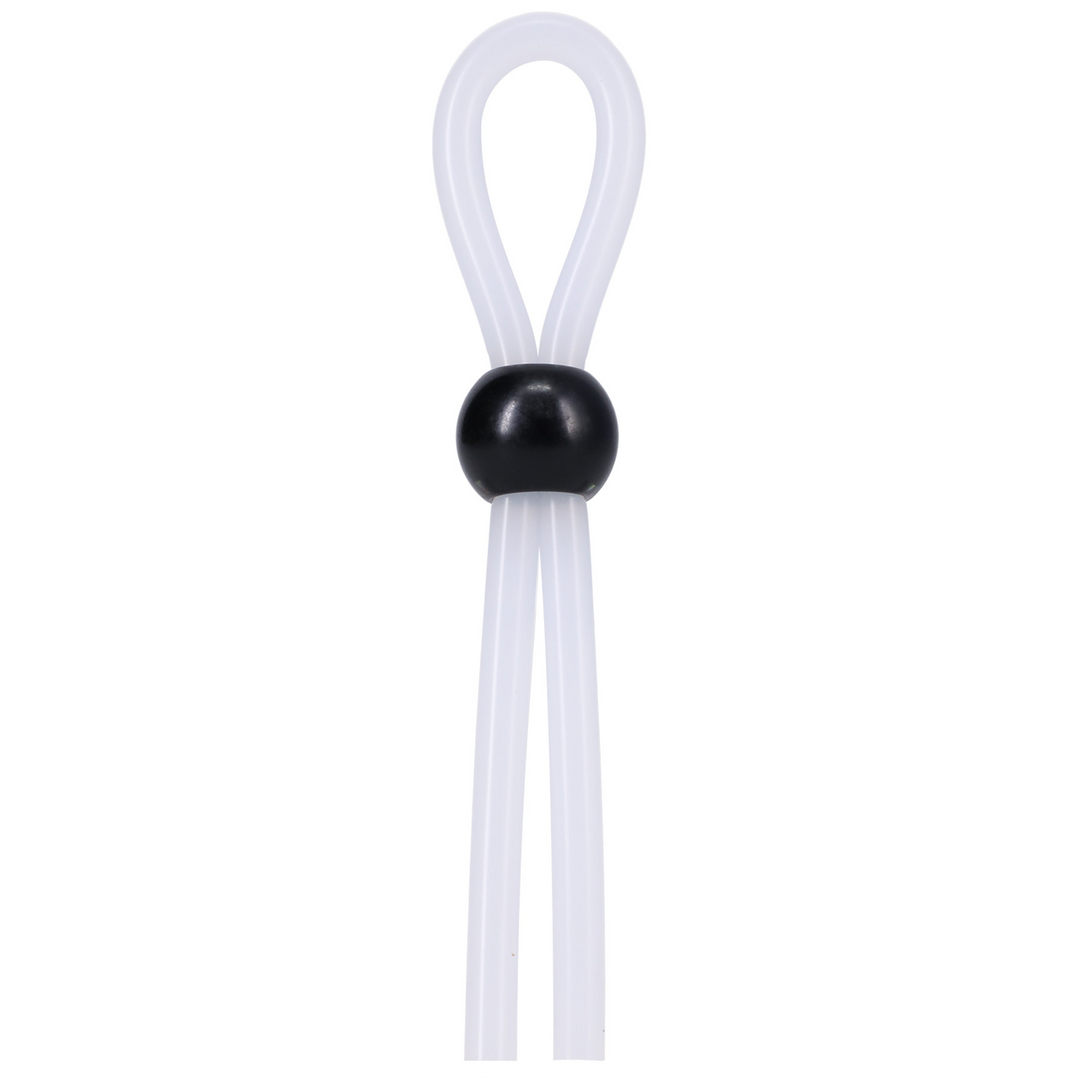 Penisschlaufe Lasso mit Einzelverschluss Durchsichtig 2 cm
