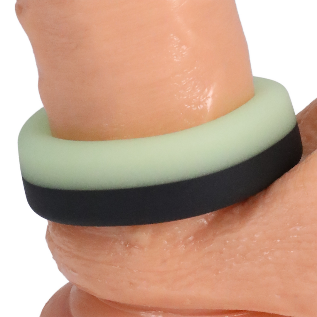 Penisring Big O Schwarz 4,9 x Ø 4,9 cm Modell 2