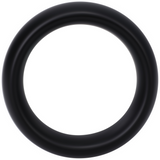 Penisring Silikon-Kragen groß Schwarz 6,6 cm