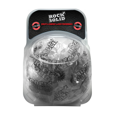 Penisring-Set 2er-Pack Nachfüllung 50 Stück Schwarz Ø 3,8 cm