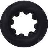 Penisring Twist Silikon Schwarz 4,8 cm