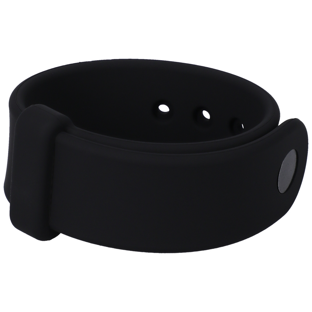 Penisring Gürtel Silikon verstellbar Schwarz 6,2 cm