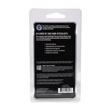 Penisring Keyhole Silikon Schwarz Ø 4,6 cm