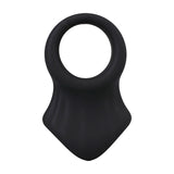 Penisring Presenter Silikon Schwarz Ø 4 cm
