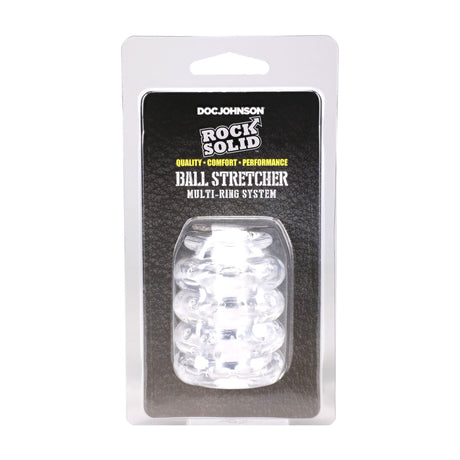 Hodenring Ball Stretcher Multi-Ring Durchsichtig Ø 4,8 cm