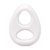 Penisring Code Silikon mit Bandana Weiß 6,6 x Ø 4,6 cm