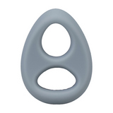 Penisring Code Silikon mit Bandana Grau 6,6 x Ø 4,6 cm