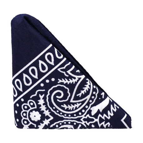 Penisring Code Silikon mit Bandana Marineblau 6,6 x Ø 4,6 cm