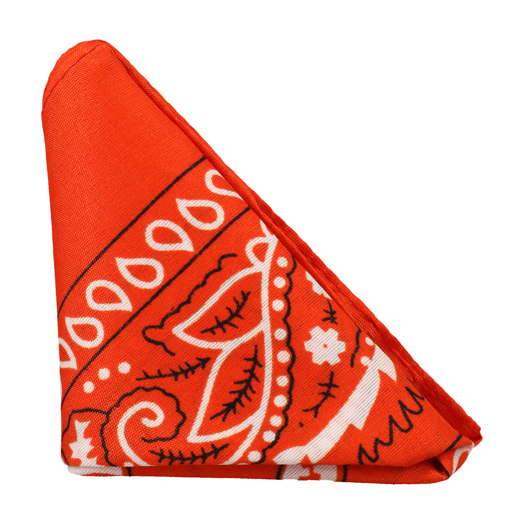 Penisring Code Silikon mit Bandana Orange 6,6 x Ø 4,6 cm