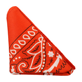Penisring Code Silikon mit Bandana Orange 6,6 x Ø 4,6 cm