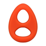 Penisring Code Silikon mit Bandana Orange 6,6 x Ø 4,6 cm