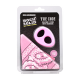 Penisring Code Silikon mit Bandana Pink 6,6 x Ø 4,6 cm