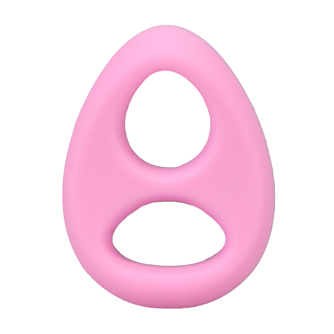 Penisring Code Silikon mit Bandana Pink 6,6 x Ø 4,6 cm