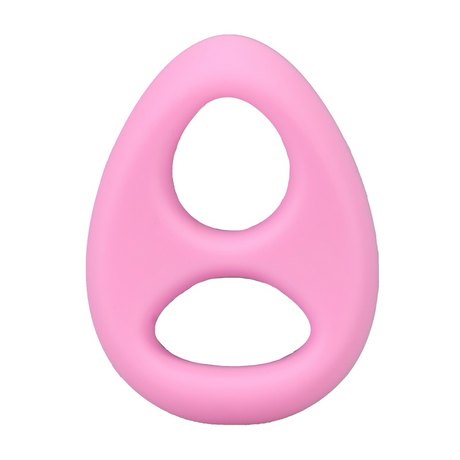 Penisring Code Silikon mit Bandana Pink 6,6 x Ø 4,6 cm