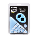 Penisring Code Silikon mit Bandana Hellblau 6,6 x Ø 4,6 cm