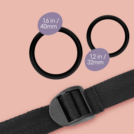Strap-on Snap Strap Schwarz