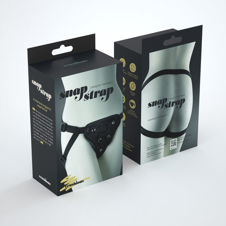 Strap-on Snap Strap Schwarz