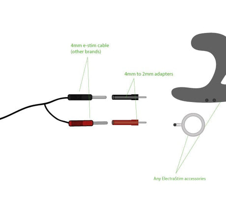 4 to 2 mm Pin converter Kit