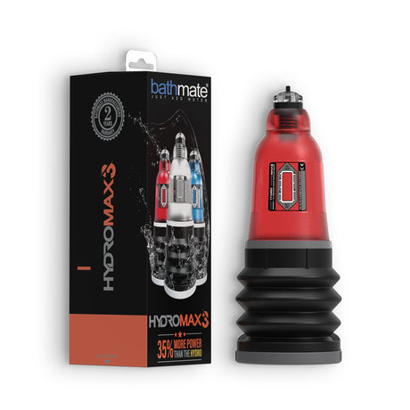 Penispumpe Hydromax 3 Rot