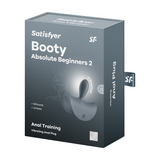 Analplug Booty Absolute Beginners 2 Grau 8,3 cm