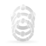 Penisring-Set Triple Bead Transparent