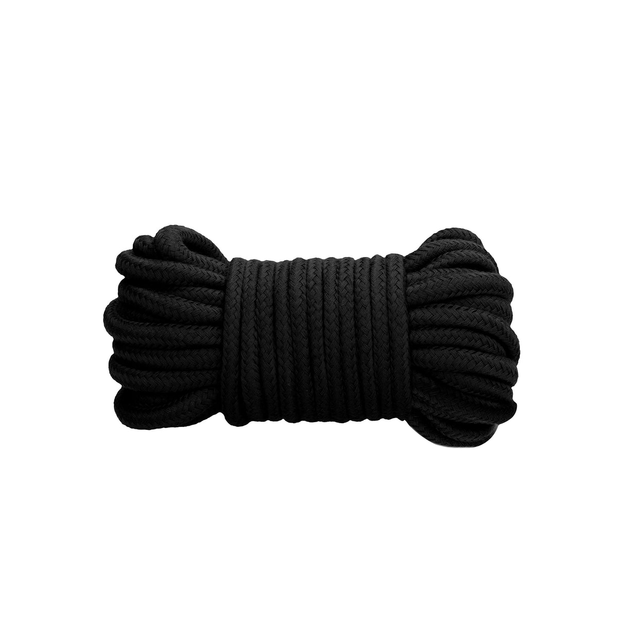 Bondageseil dick 10 Meter Schwarz