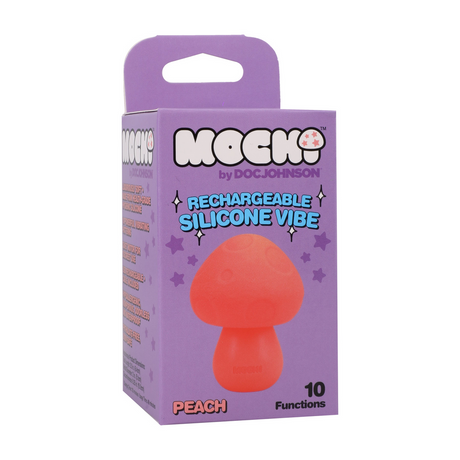 Vibrator Mushroom mit Akku Pfirsichrosa 6,4 x Ø 4,8 cm