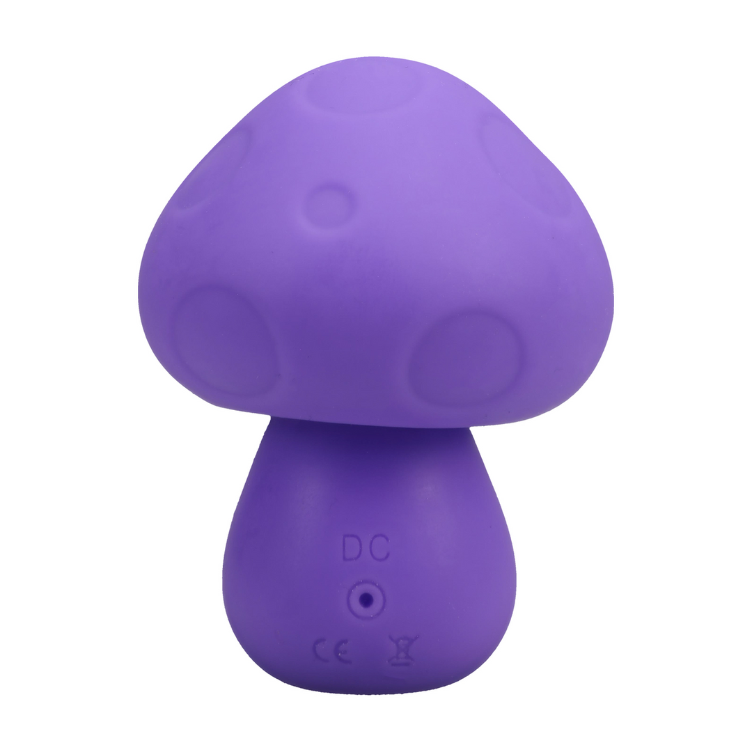 Vibrator Mushroom mit Akku Violett 6,4 x Ø 4,8 cm