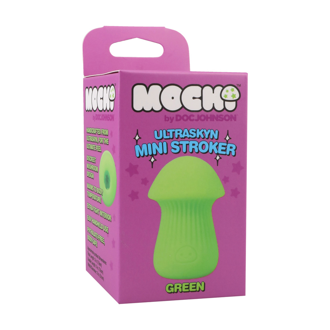 Masturbator Mushroom Mini Grün 7,4 x Ø 4,8 cm