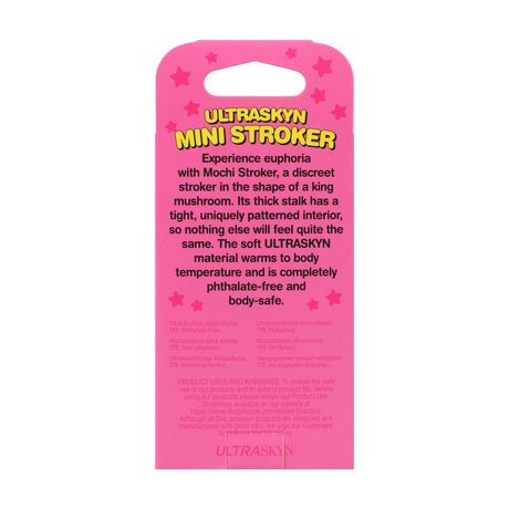 Masturbator Mushroom Mini Blau 7,4 x Ø 4,8 cm