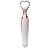 Vibrator Silikon mit Akku und Aufbewahrungsbox Weiß 11,4 x Ø 2,5 cm