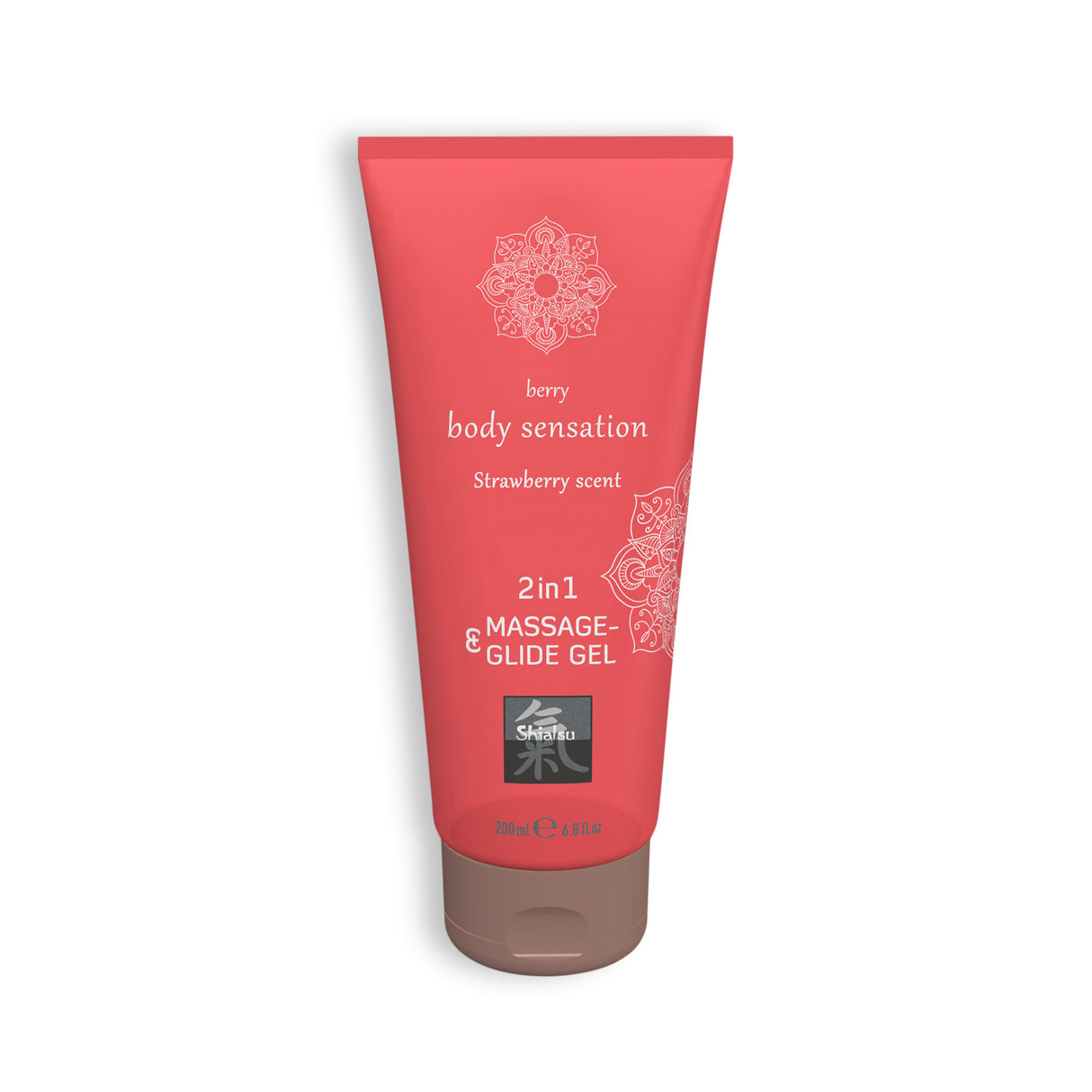 Massage- und Gleitgel 2-in-1 Erdbeere 200 ml