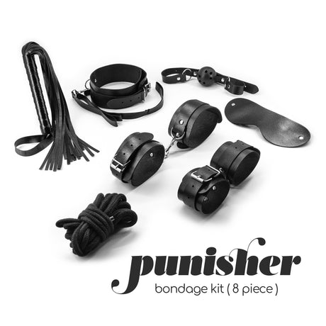 Fesselset Punisher Schwarz