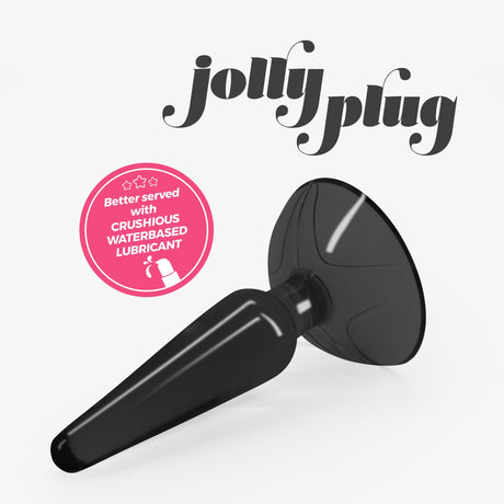 Analplug Jolly Schwarz 9 x Ø 2,5 cm