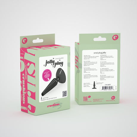 Analplug Jolly Schwarz 9 x Ø 2,5 cm