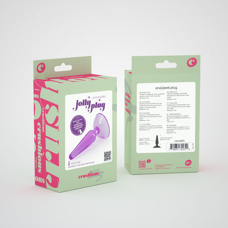 Analplug Jolly Flieder 9 x Ø 2,5 cm
