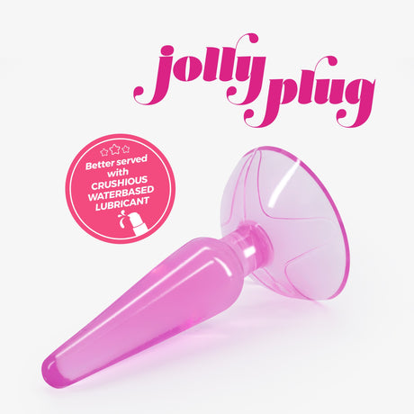 Analplug Jolly Rosa 9 x Ø 2,5 cm