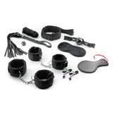 Fesselset Master & Cummander Schwarz