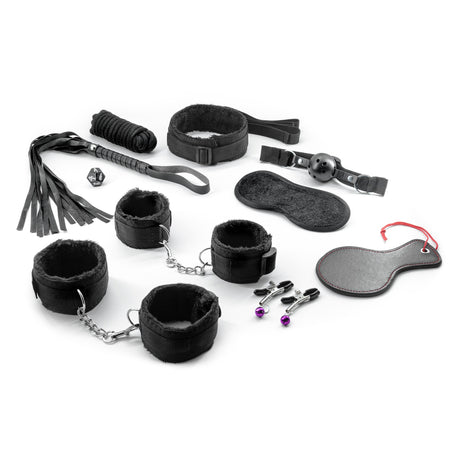 Fesselset Master & Cummander Schwarz