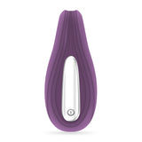 Vibrator Pleasuriser mit Akku, Fernbedienung und Gleitgel 50 ml Lila