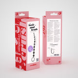 Analkette mit 10 Kugeln Schwarz