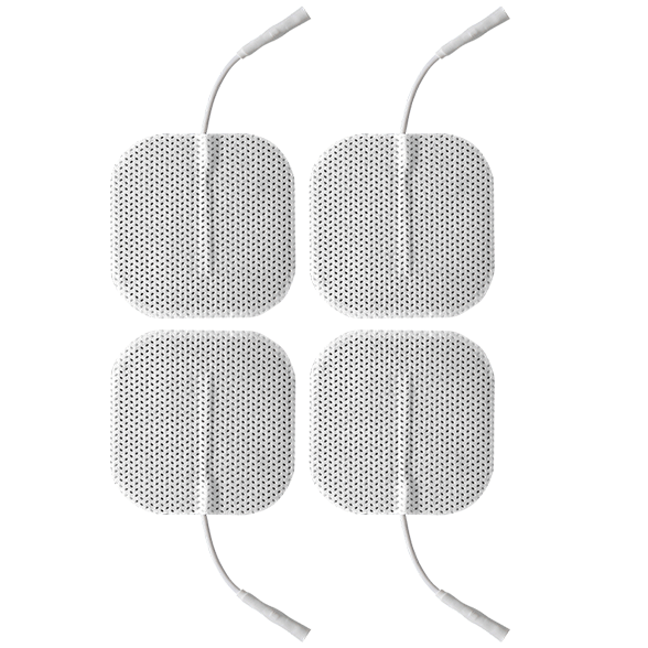4x Square Self Adhesive Pads 5 x 5 cm