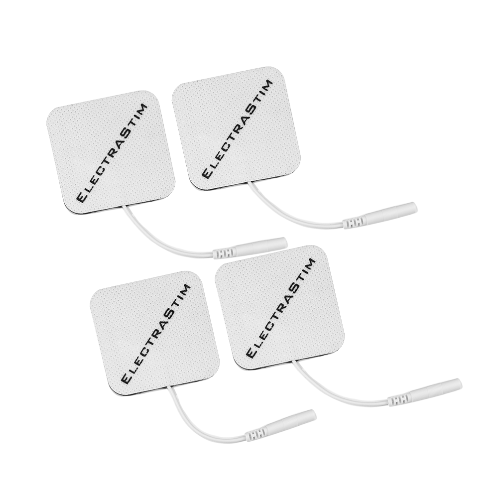 4x Square Self Adhesive Pads 5 x 5 cm